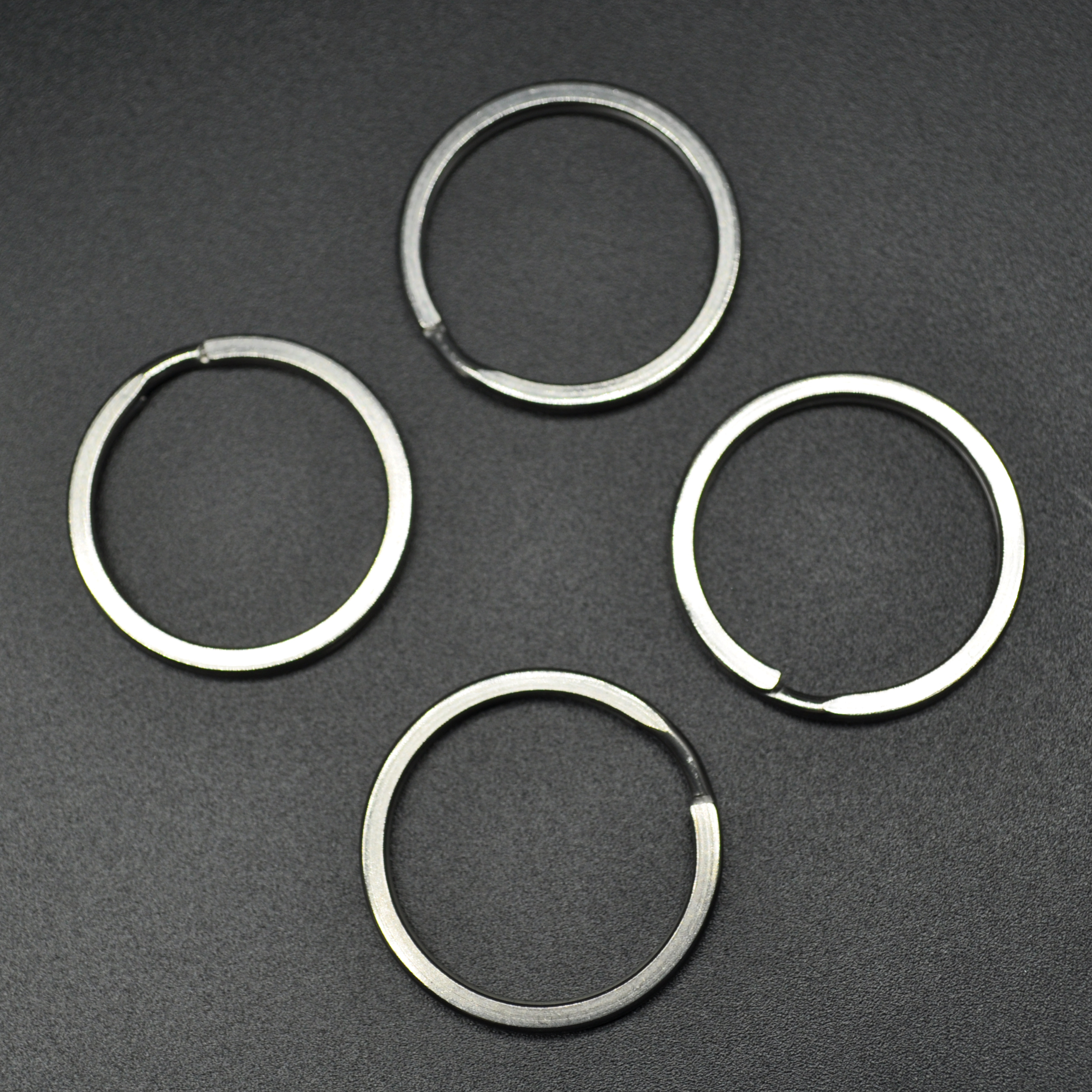 东莞厂家专业生产不锈钢钥匙圈平圈双环圈量大价优